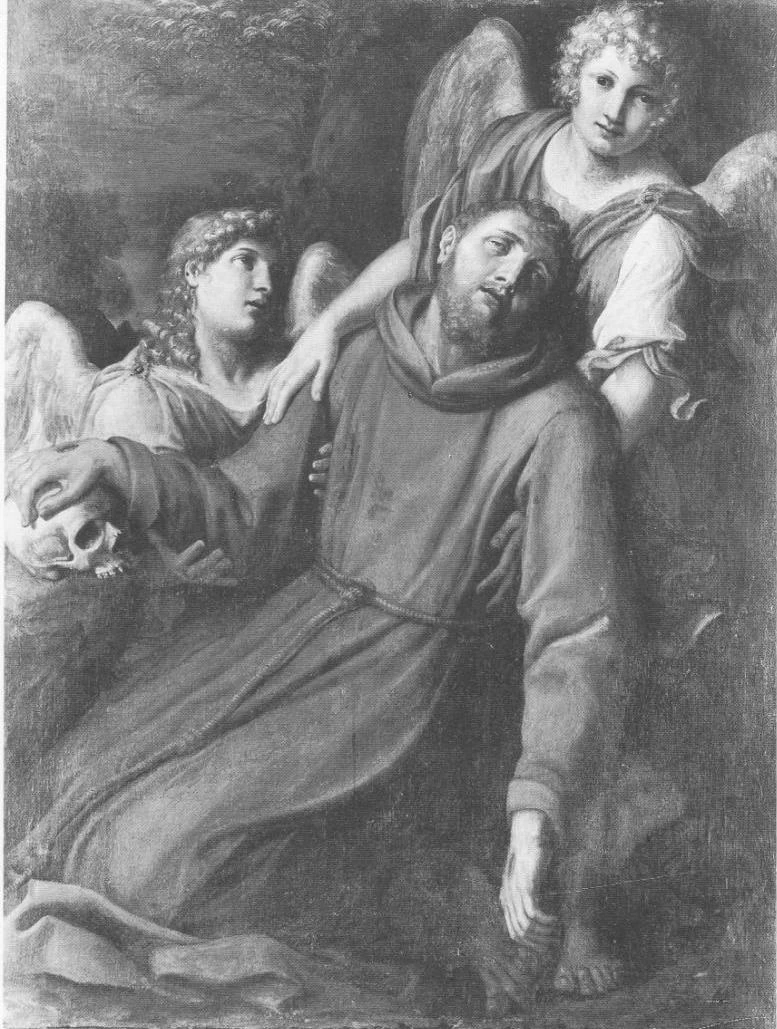 San Francesco in estasi sorretto da due angeli - Pinacoteca Brera, Milano